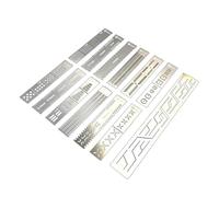 Durabilité 12 en 1 Règle de sculpture Scribes Line Templates Perceuse Modèles de trous pour modélisme Militaires Model Craft Tool