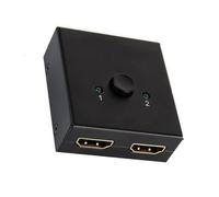Durabilité 4K @ 60Hz Commutateur HDMI bidirectionnel avec bornes plaquées or pour des images claires Compatible avec les consoles de jeux HDMI Switcher