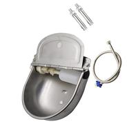Durabilité - Abreuvoir pour cheval - En acier inoxydable - Remplissage d'eau potable - Pour animaux de ferme - Durabilité