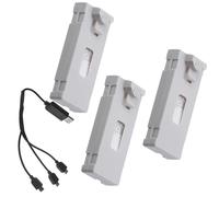 Durabilité ABS Shell 1800mAh Batterie d'avion à distance pour E88PRO E89 E88 durée de vol en plein air étendue Course professionnelle avec câble de charge Multipack Faible puissance de décharge