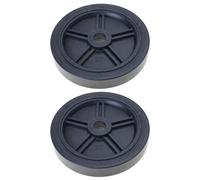 Durabilité Air Compresseur Remplacement Rouge 2pcs 20/25 Mm Trou De Lourds Casters Calmes Solution Mobilité Portable Accessoires Compresseur D'air Mobilité Silencieuse