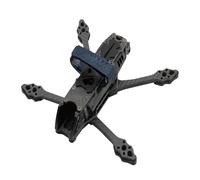 Durabilité - Cadre en fibre de cabine de 12,7 cm avec bras de 6 mm pour course de FPV stable et photographie aérienne professionnelle - Cadre en fibre de cabine légère