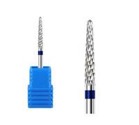 Durabilité Carbides Outil de meulage de cuticules en alliage Foret à ongles Tête de meulage pour enlever le vernis gel Remover cuticules pour ongles