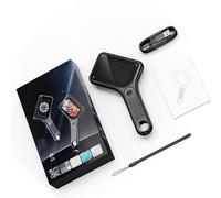 Durabilité Microscope numérique 500X Grossissement Outil 8LED Perles pour des évaluations précises et éducation ABS Construire Loupe numérique portable pour évaluation de bijoux