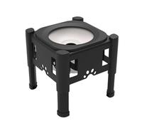 Durabilité Plastomère Gamelle pour chats Passe au lave-vaisselle Gamelle antidérapante pour petits médias Chien Base antidérapante Gamelle moderne avec pieds en caoutchouc