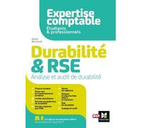 Durabilité & Rse - Analyse Et Audit De Durabilité