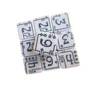 Durabilité Transparents Dés Mécaniques Multi-usage Acrylique pour Jeu de Casinos et Activité Éducative Enseignement Multifonction