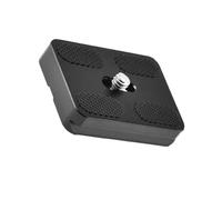 Durabilité Trépied Plaque de montage rapide Antidérapant 50 x 38 mm Plaque à dégagement rapide pour trépieds 50 mm Caméra de stabilité améliorée Libération rapide