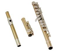 Durabilité Vert Bronze 16 trous Flûte Instrument de Musique avec Boîte Chiffon de Nettoyage pour Étudiants et Amateurs Flûte Ergonomique