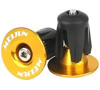 Durability and fashion2 Pack Route Vélo Guidon End Plugs Aluminium Bar End Bouchons Bouchons Pour Vtt Route Vélo Montagne Or