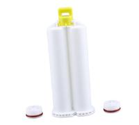 Durability Cylindre époxy double cartouche pour adhésifs Convient pour les cliniques dentaires et projets Distributeur d'adhésif abdominal 50 ml