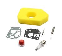 Durability - Ensemble de filtres à air de rechange pour 691859 692211 - Caractéristiques : mousse média et bougies d'allumage scellées - Joint de carburateur à ressort - Maille métallique - Filtre à