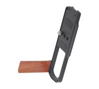Durability Poignée en bois de type L compatible avec les appareils photo S9 Poignée avec stabilité et confort de maintien Plaque à dégagement rapide