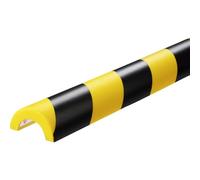 Durable 1115130 Protection de tuyau noir, jaune (L x l x H) 1000 x 50 x 25 mm