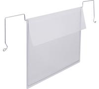 Durable 118719 Pochette de suspension avec tige métallique