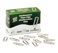 Durable 120824 bote de 100 trombones 32 mm cuivr 1208-24 G
