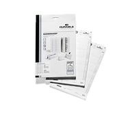 Durable 145202 Badgemaker Planche d'Insertion pour Porte Badge 40 x 60 mm