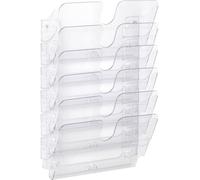 DURABLE Set de porte-brochures mural FLEXIPLUS 6 A4 G