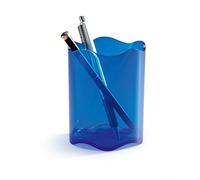 Durable 1701235540 Porte-crayons Trend, 1 pièce, bleu transparent