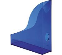Durable 1701712540 Basic Porte-revues Porte-catalogues Dos 70 mm Plastique Bleu Translucide