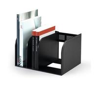 Porte-revues 3 compartiments OPTIMO noir