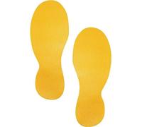 DURABLE Moule de marquage au sol "pied" autocollant jaune (5 paires)