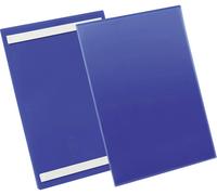 Durable 179707 Pochette pour étiquettes, autoadhésive bleu foncé (l x H) 233 mm x 313 mm DIN A4 vertical