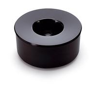 Durable 1799021000 Cendrier Kulan, Noir, Fermé, Couvercle de Cendrier Amovible, Plastique Spécial Ignifugé, Sans Odeur - 60 x 130 mm