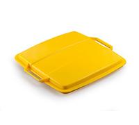 Durable 1800475030 Couvercle Durabin Couvercle pour Conteneur de 90 Litres, Jaune