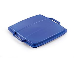 Durable 1800475040 Couvercle Durabin Couvercle pour Conteneur de 90 Litres, Bleu