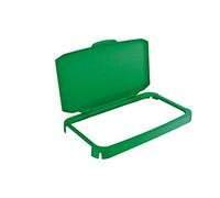 Durable 1800500020 Lot de 1 couvercle fixe pour conteneur Durabin 60 Vert
