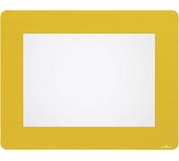 DURABLE 180804 Fenêtre de marquage amovible A4 Jaune – Marquage emplacements de palettes