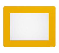 DURABLE 180804 Fenêtre de marquage amovible A4 Jaune – Marquage emplacements de palettes