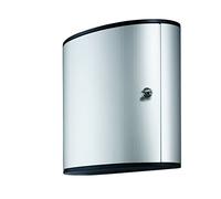 DURABLE Armoire à clés 195223 Keybox pour 36 clés – serrure à clé, 6 porte-clés Key Clip, argenté