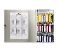 Durable 195323 Keybox Armoire pour 54 Clés Fermeture par Serrure à Clés - Avec 6 Porte-clés KEY CLIP