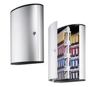 Durable 195523 Keybox Armoire pour 72 Clés Fermeture Par Serrure à Clés - avec 6 Porte-Clés Key Clip