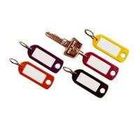 Durable 195700 lot de 6 porte-clés key clip en plastique 70 x 25 mm (différents coloris) G