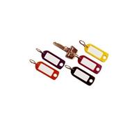 Durable 195700 lot de 6 porte-clï¿½s key clip en plastique 70 x 25 mm (diffï¿½rents coloris)