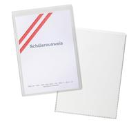 Durable 213419 Etui Souple de Protection pour Document Format A7 74 x 105 mm Sachet de 10