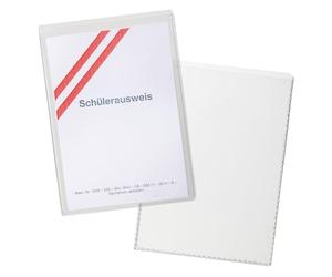 Durable 213419 Etui Souple de Protection pour Document Format A7 74 x 105 mm Sachet de 10