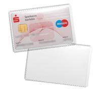Durable 213619 Etui Souple de Protection pour Document Type Carte Bancaire Format 54 x 86 mm Sachet de 10
