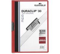 Durable 220003 DURACLIP® 30 Chemise à clip A4 Rouge