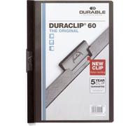 DURABLE 220901 25 étiquettes à pince DURACLIP 6mm noir.