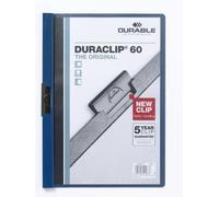 Durable 223807 Duraclip Sachet de 5 Chemises de Présentations Bleu Foncé