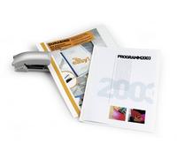 Durable 2250-02 Protège Documents Pvc Transparent Et Blanc