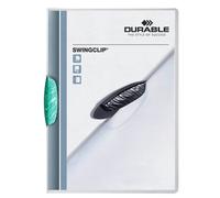 DURABLE 226032 Swingclip dunkelgrün Tr.,25st.