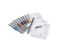 Durable 228400 Protège Documents Polypropylène (Pp) Multicolore, Transparent