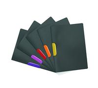 Durable 230400 Duraswing Sachet de 5 Chemises à Clip pour Documents A4 Couleurs Assorties