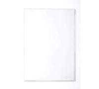 Durable Pochette coin pour document A4 231319 - Polypro lisse 0,12 mm Transparent - Sachet de 10