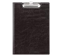 DURABLE Porte-bloc A4 235501 pliable, clip à ressort, poches intérieures, noir